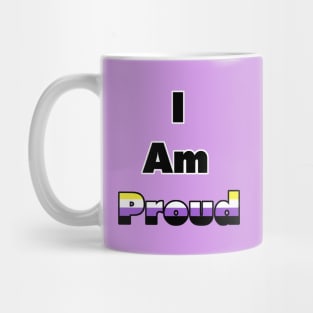 I am proud (nonbinary) Mug